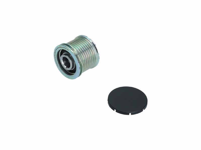 Alternator freewheel device