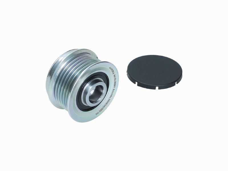 Alternator freewheel device