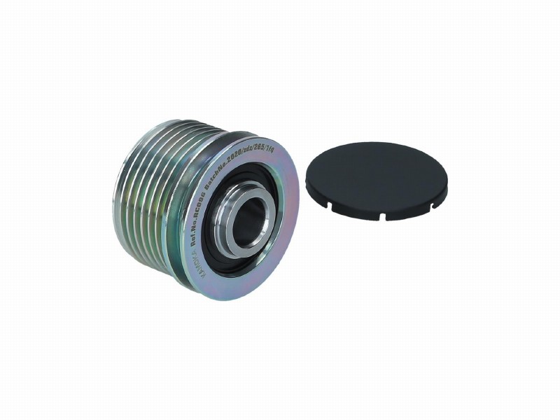 Alternator freewheel device