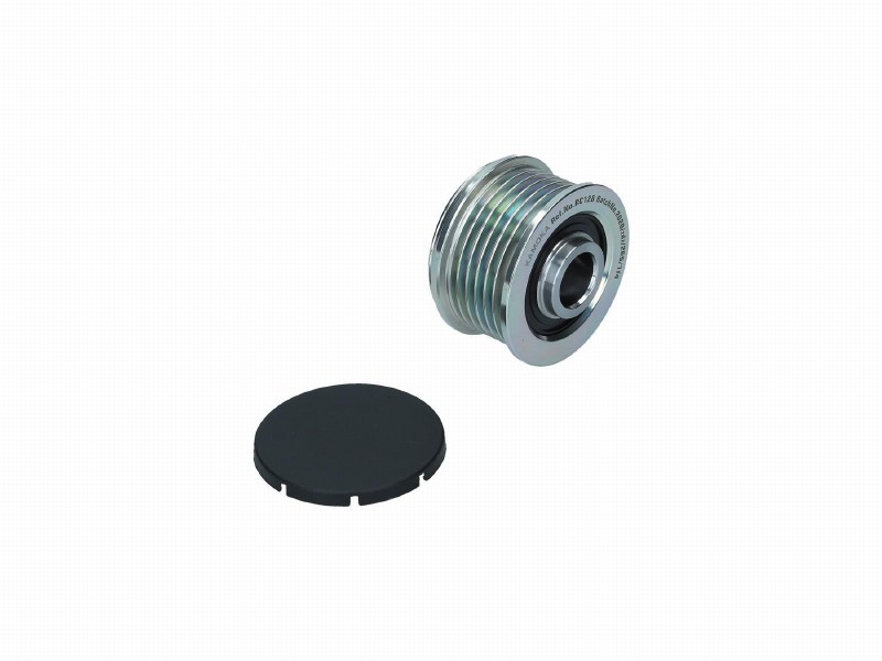 Alternator freewheel device