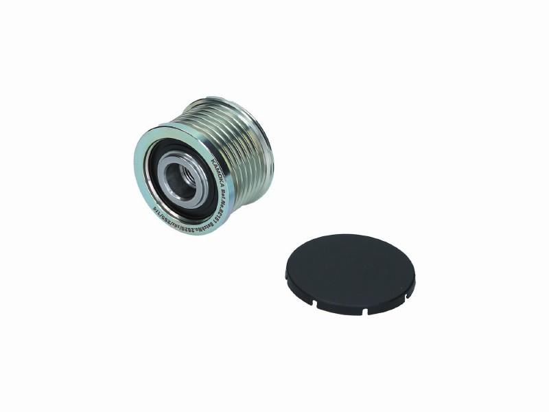 Alternator freewheel device