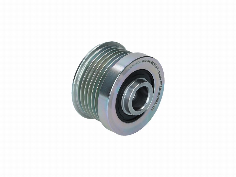 Alternator freewheel device