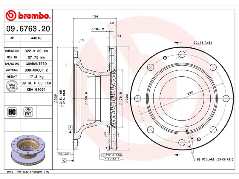 Brake disc