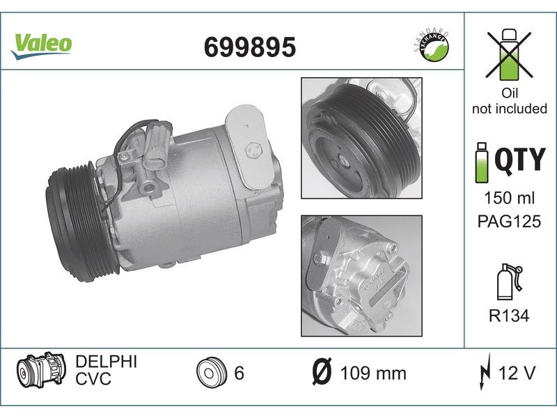 Compressor, air conditioning