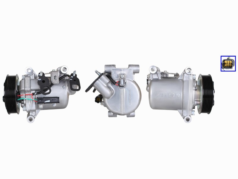 Compressor, air conditioning