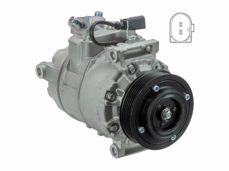 Compressor, air conditioning