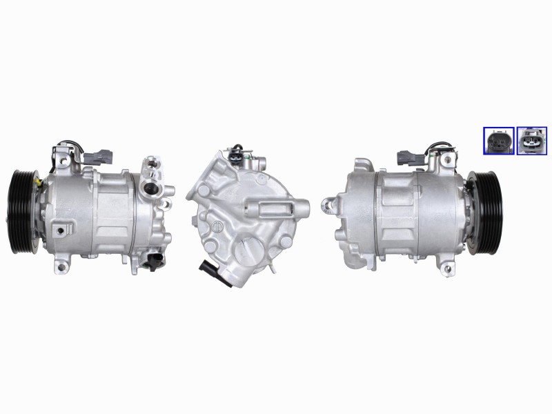 Compressor, air conditioning