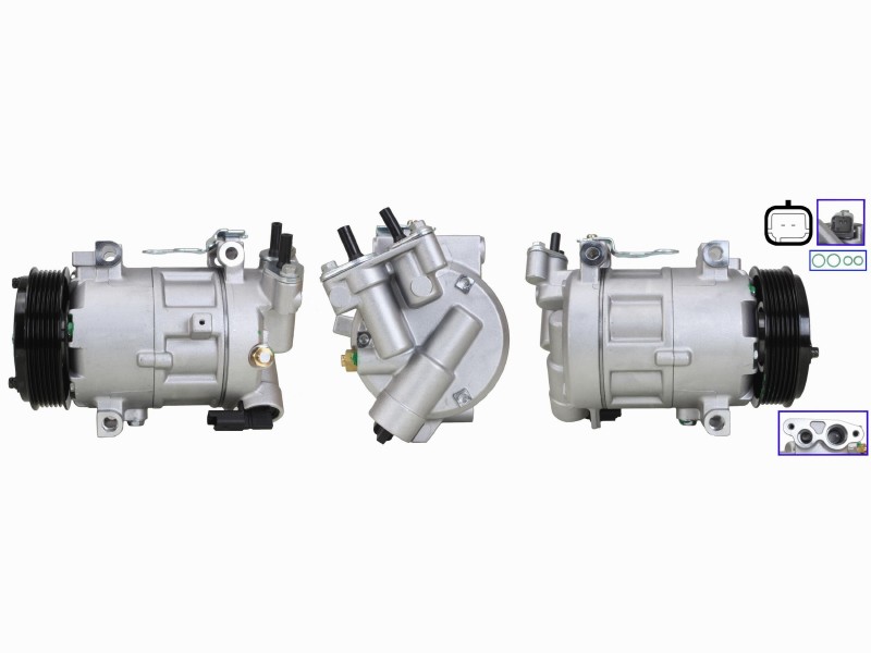 Compressor, air conditioning