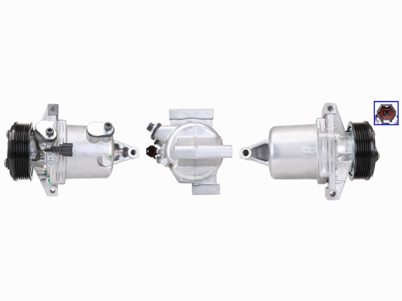 Compressor, air conditioning