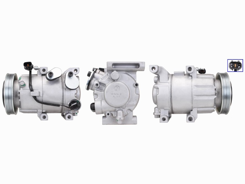 Compressor, air conditioning