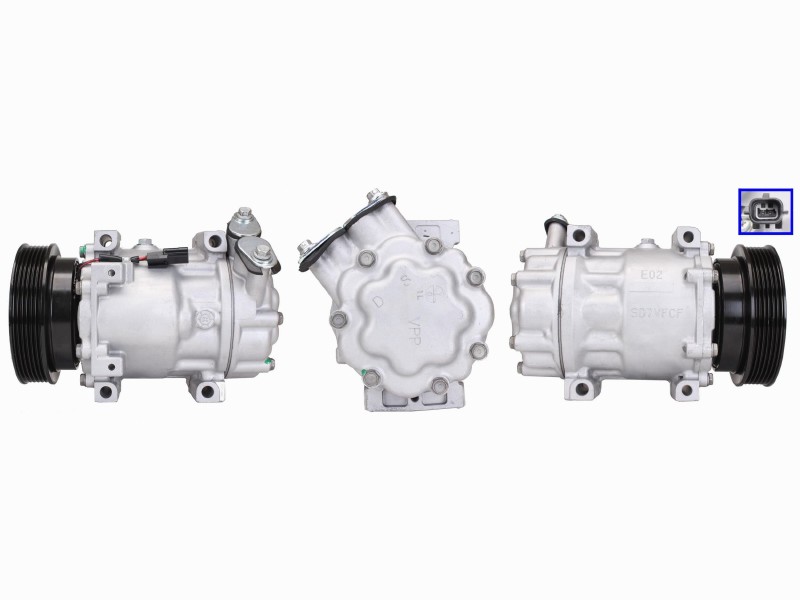 Compressor, air conditioning
