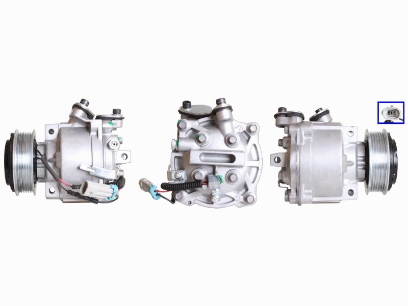 Compressor, air conditioning