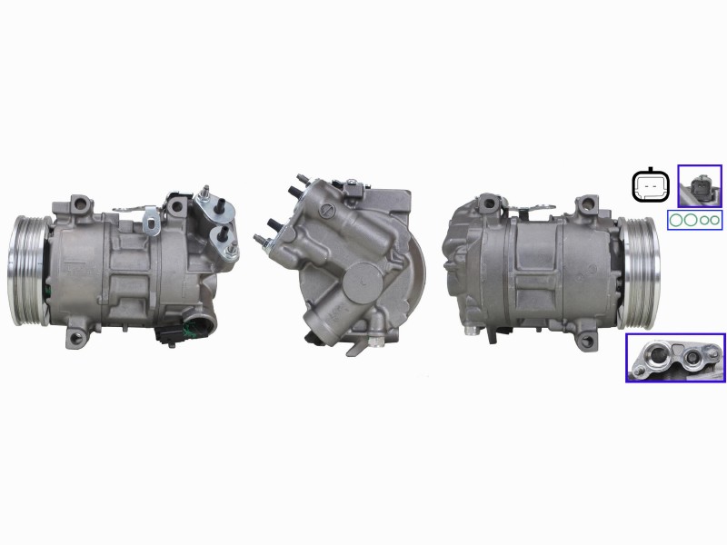 Compressor, air conditioning