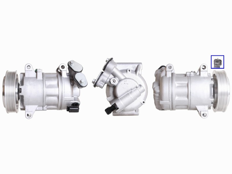 Compressor, air conditioning