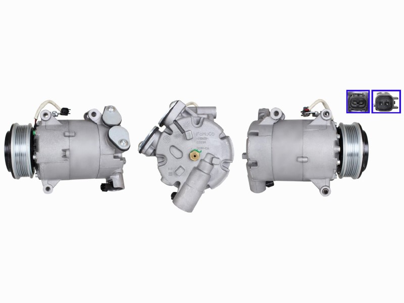 Compressor, air conditioning
