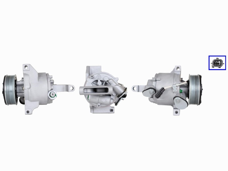 Compressor, air conditioning