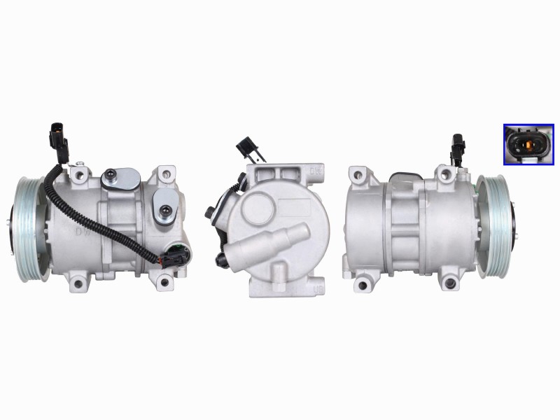 Compressor, air conditioning