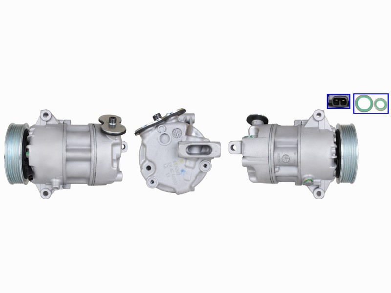Compressor, air conditioning
