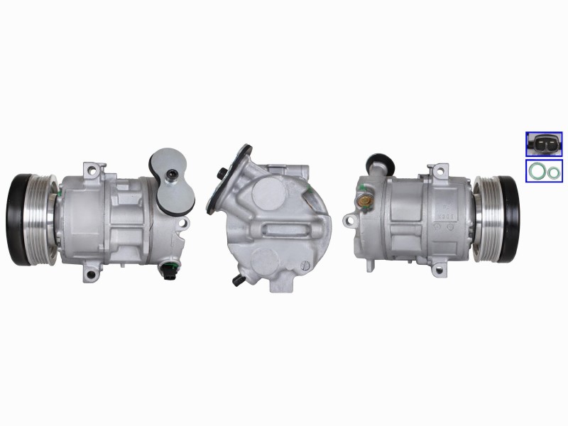 Compressor, air conditioning