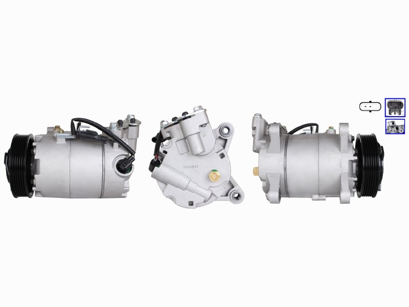 Compressor, air conditioning