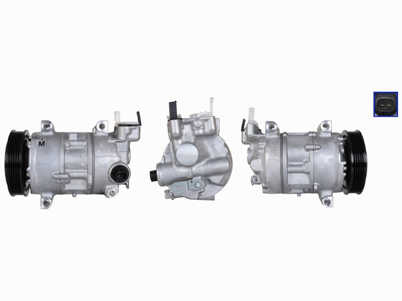 Compressor, air conditioning