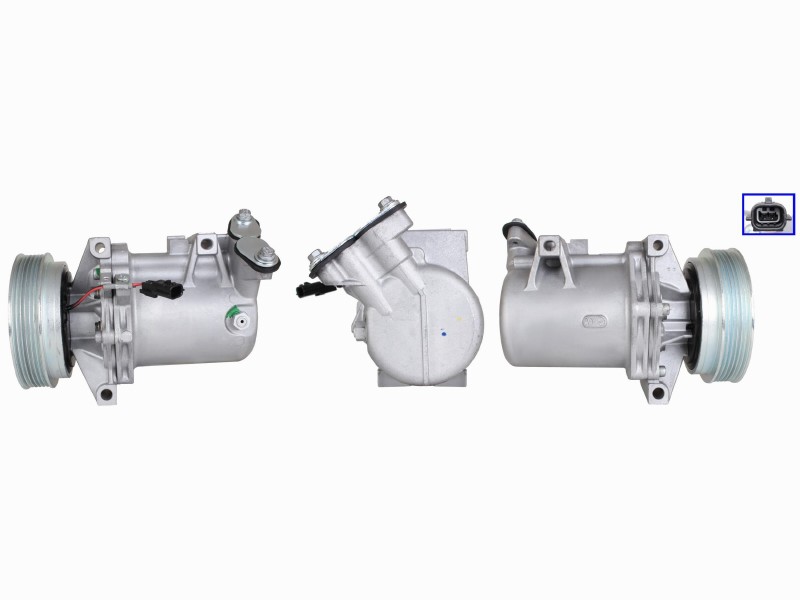 Compressor, air conditioning