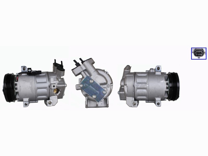 Compressor, air conditioning