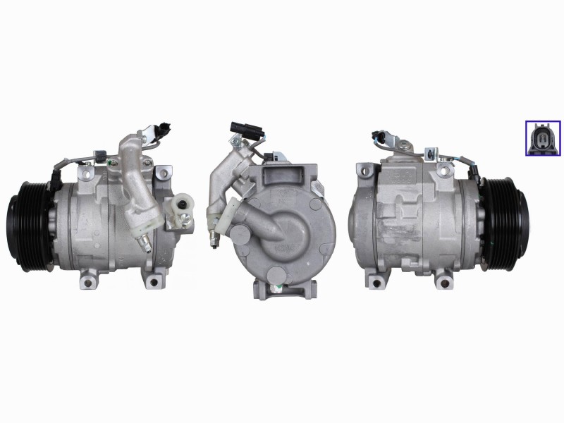 Compressor, air conditioning