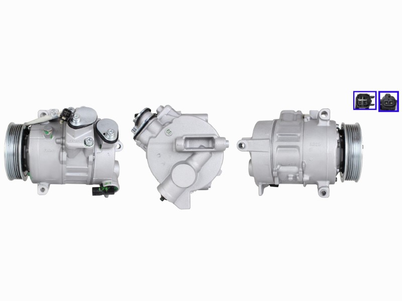 Compressor, air conditioning