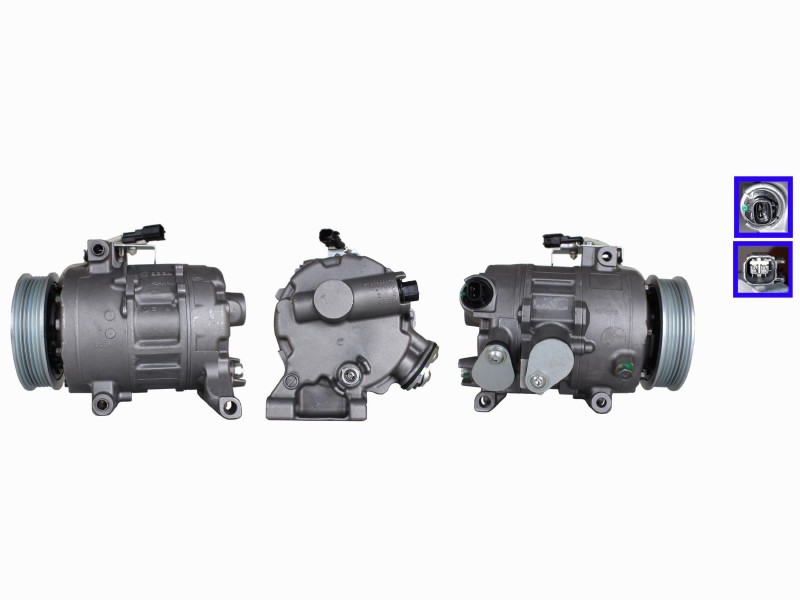Compressor, air conditioning