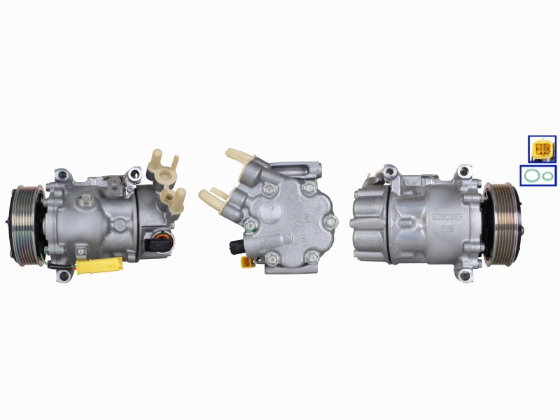 Compressor, air conditioning