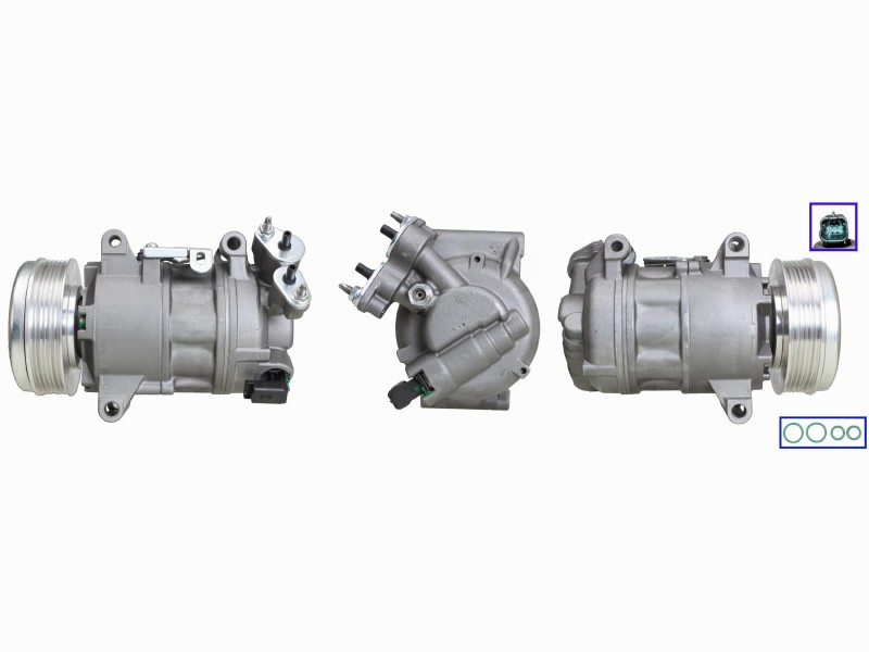 Compressor, air conditioning