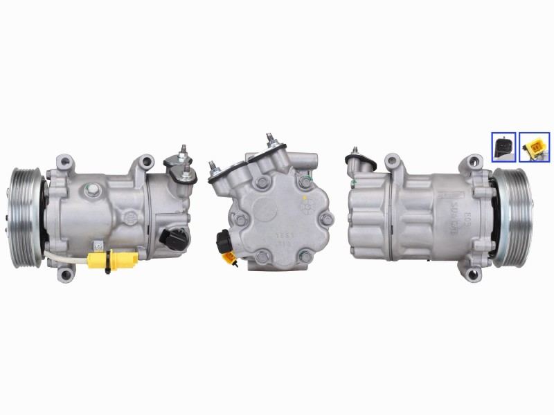Compressor, air conditioning