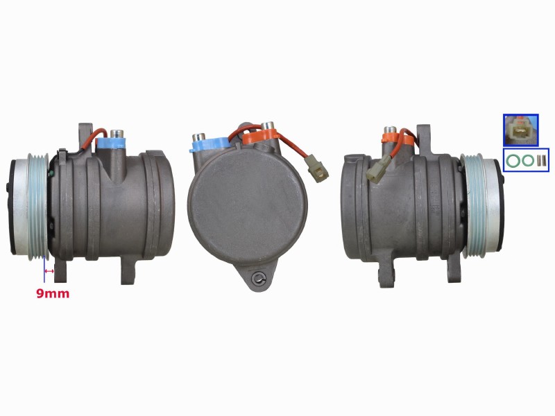 Compressor, air conditioning