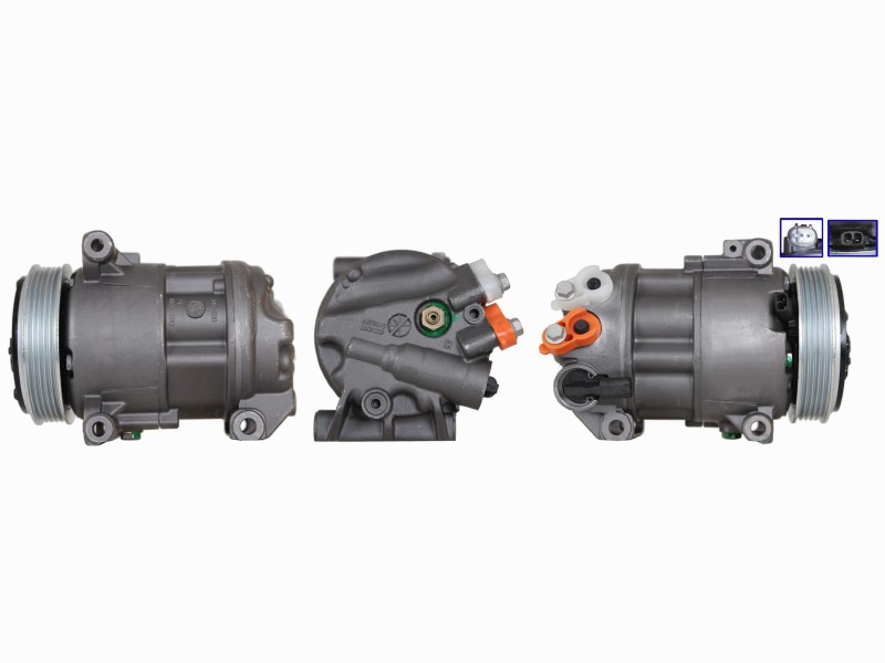 Compressor, air conditioning
