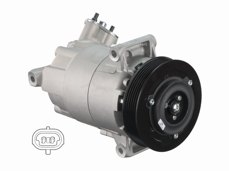 Compressor, air conditioning