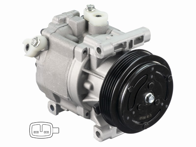 Compressor, air conditioning