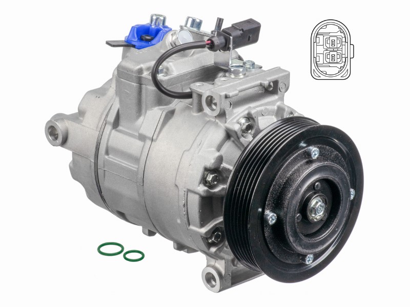 Compressor, air conditioning