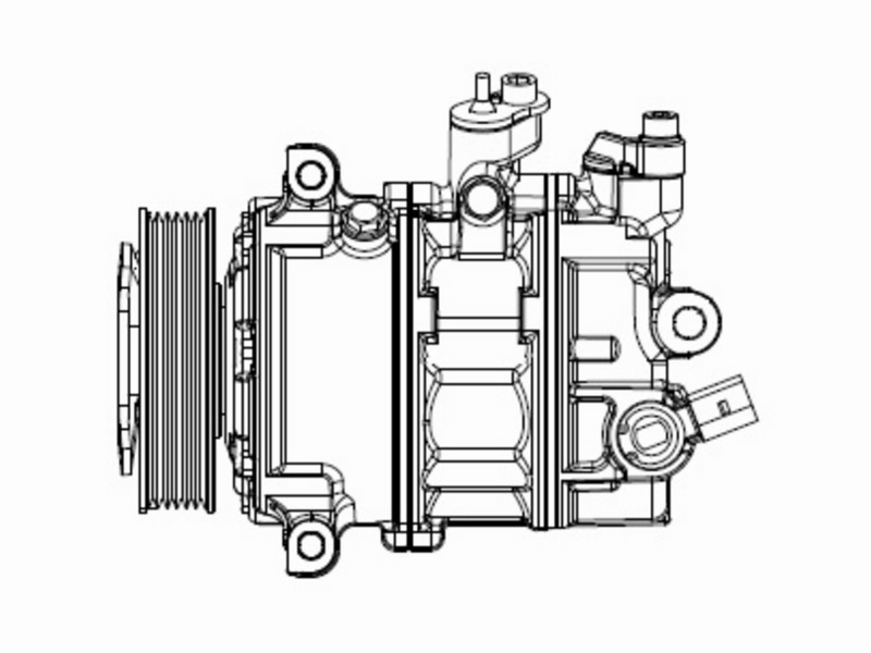 Compressor, air conditioning