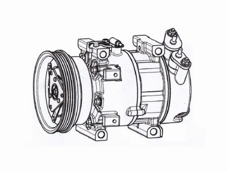 Compressor, air conditioning