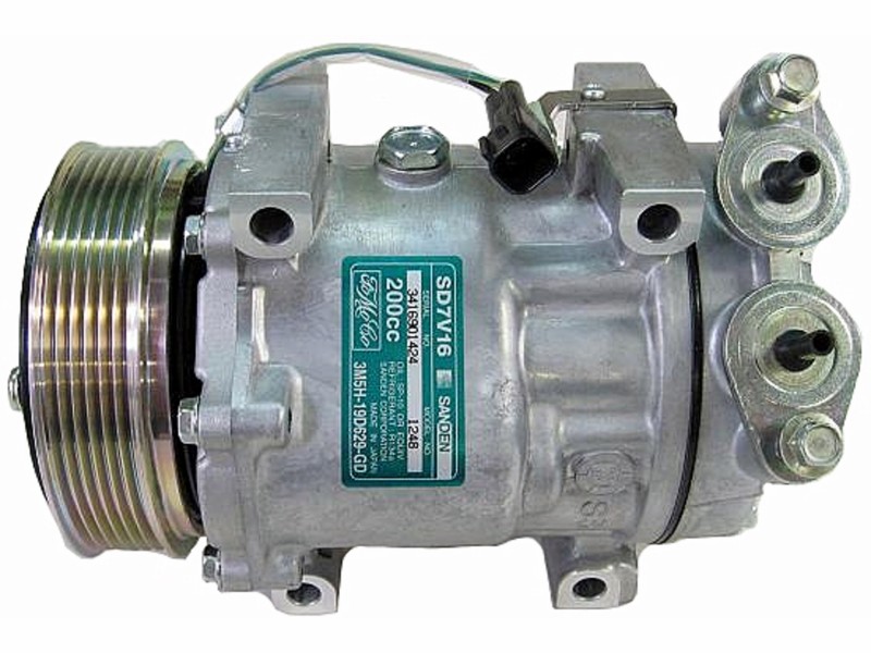 Compressor, air conditioning