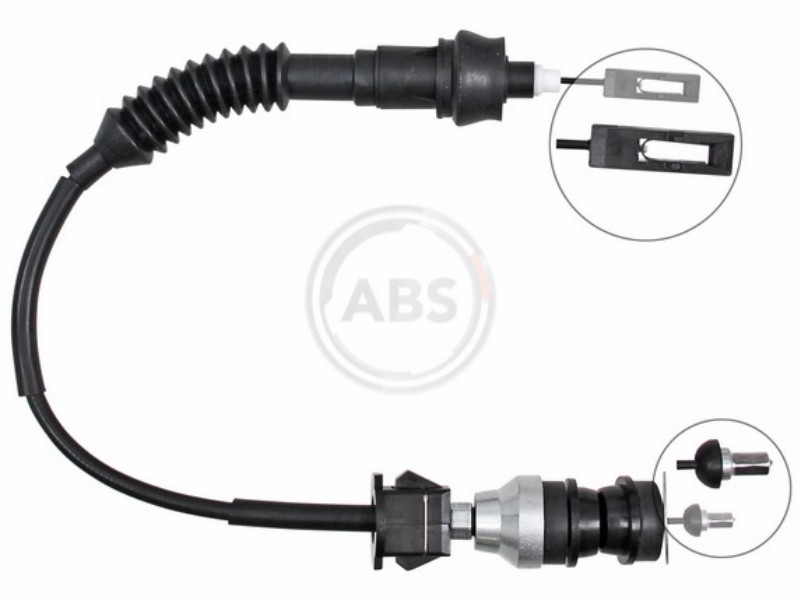Control cable, clutch control