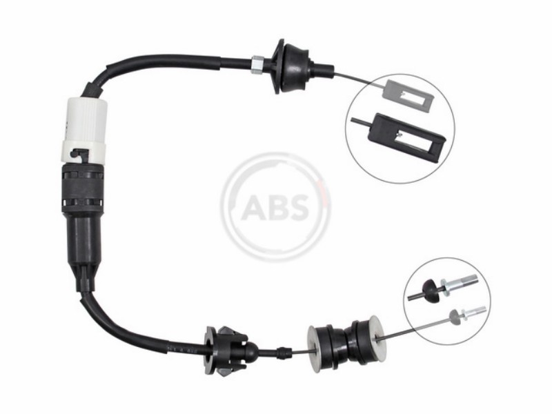 Control cable, clutch control
