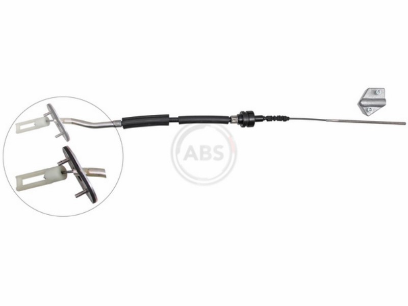 Control cable, clutch control