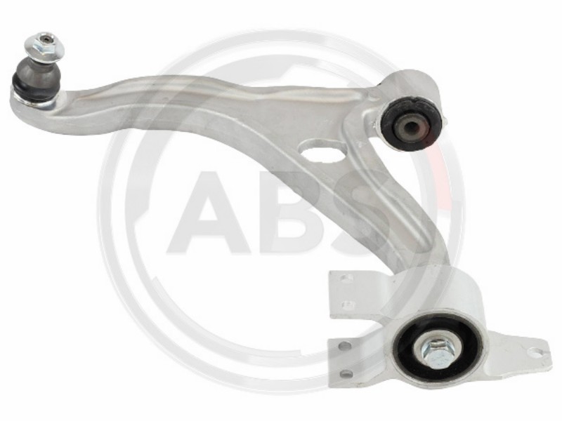 Control arm, wheel suspension