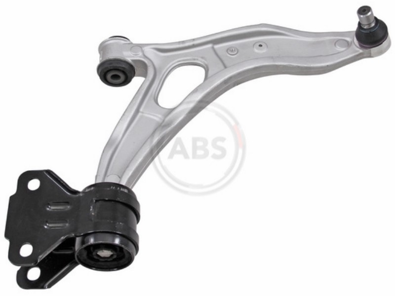 Control arm, wheel suspension