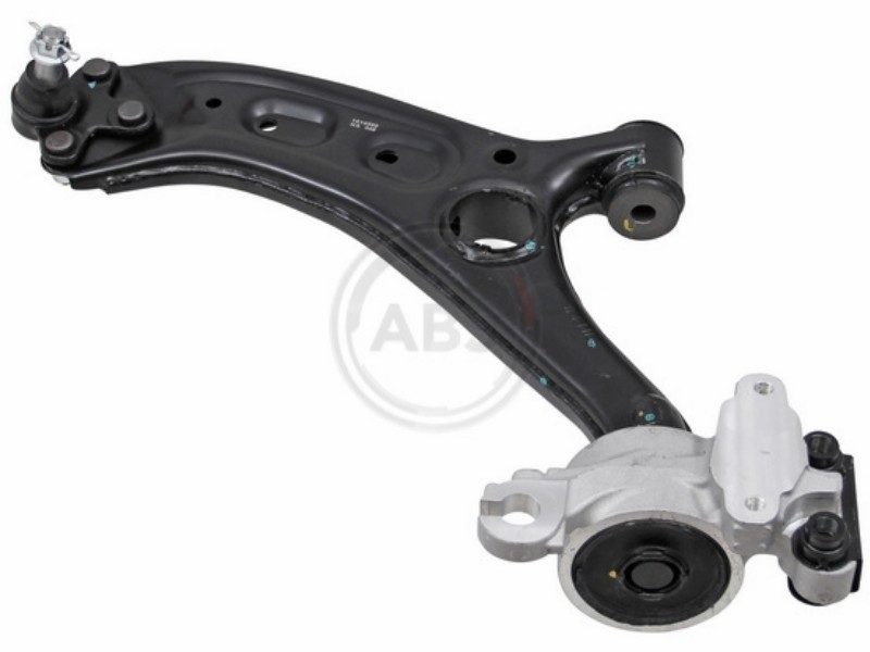 Control arm, wheel suspension