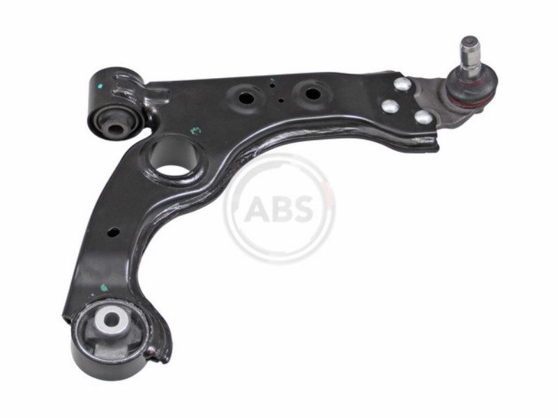 Control arm, wheel suspension