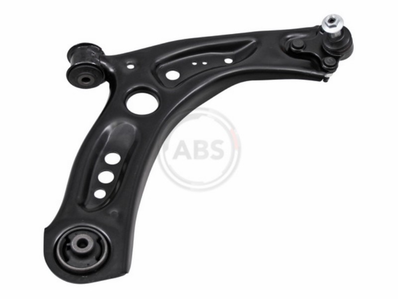 Control arm, wheel suspension