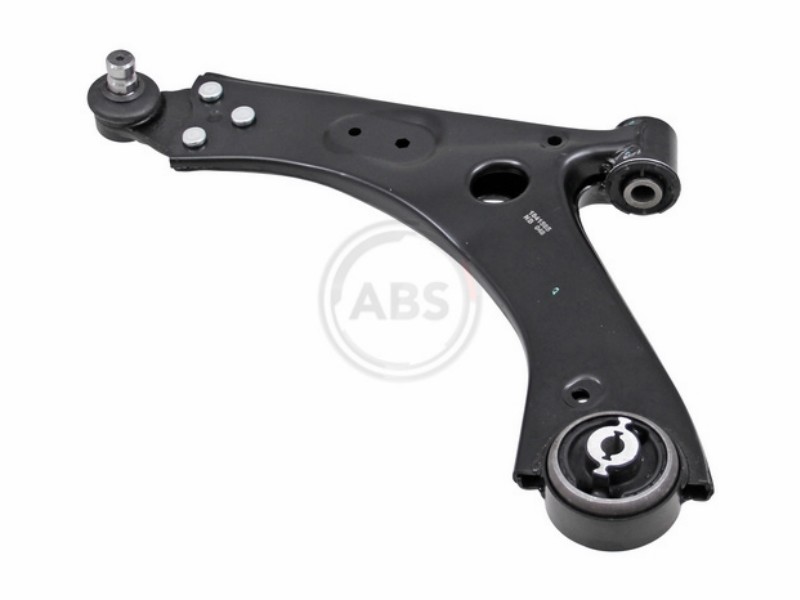 Control arm, wheel suspension